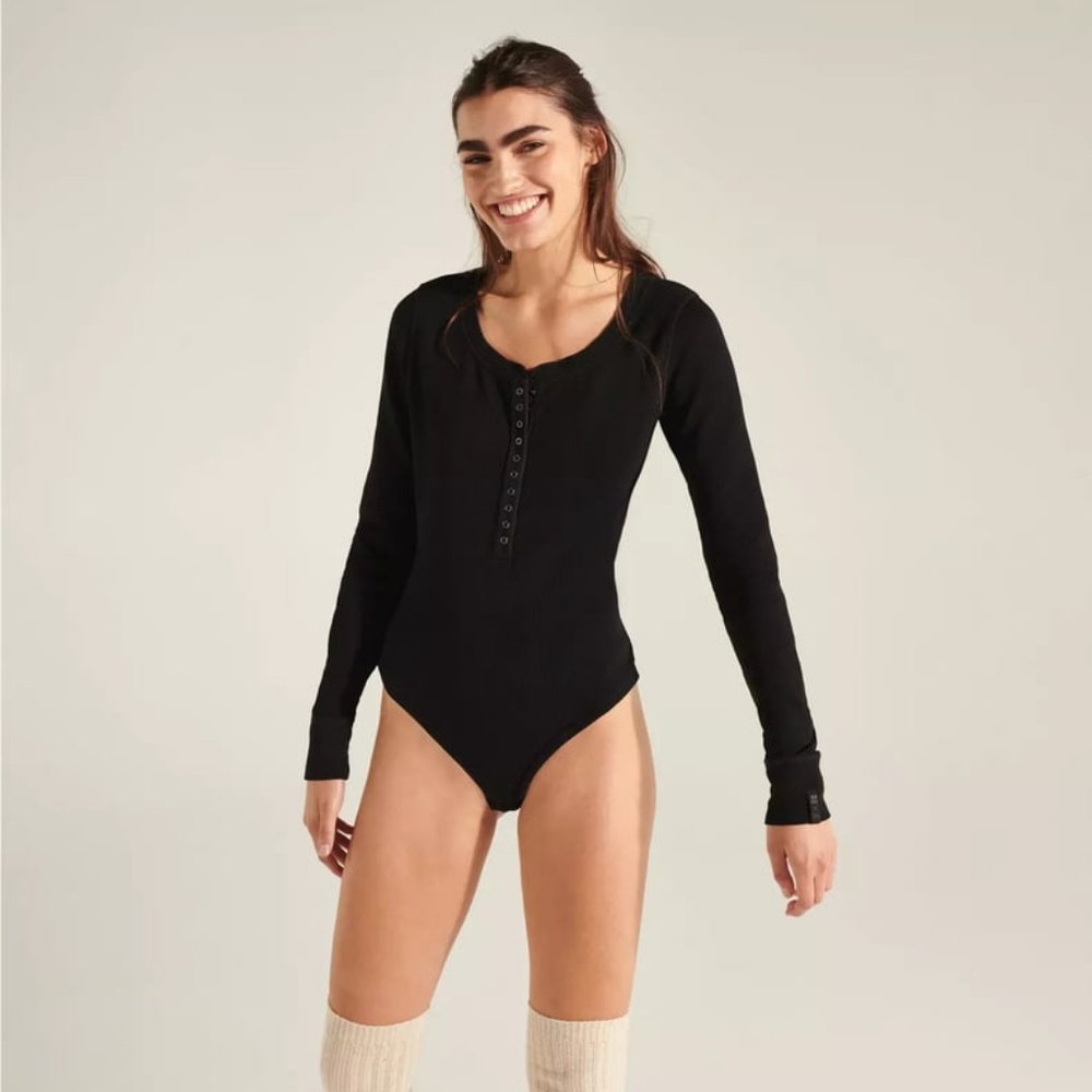 Sweaty Betty and Hally Berry Collection Waffle Bodysuit